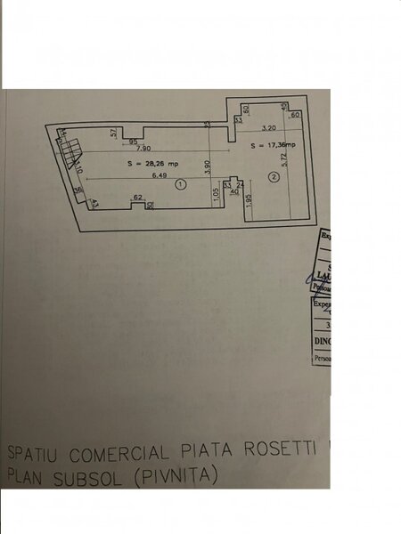 Ultracentral, spatiu comercial.